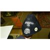Image 1 : WWII Nazi German soldiers wool? skull cap with eagle with swastika & skull and crossbones