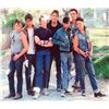Image 1 : The Outsiders 11x14 signed by Tom Cruise, C. Thomas Howell and Ralph Macchio