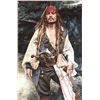 Image 1 : Johnny Depp magnificent large 13x19 color matte finished image as Captain Jack Sparrow