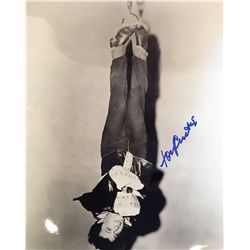 Tony Curtis signed large Houdini image