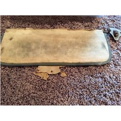 Al Capone heavily documented visor from his last car and the car that picked him up from prison late