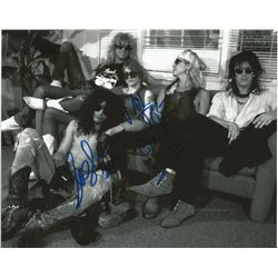 Slash and Axl Rose dual signed 8x10