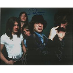 AC/DC band signed 8x10 including all four members