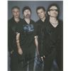 Image 1 : U2 band signed 8x10 featuring all four members incld. Bono