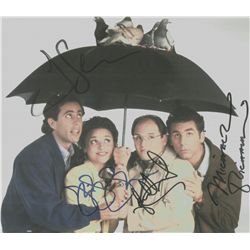 Seinfeld cast signed 8x10 including all four cast members
