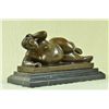 Image 2 : 6"x11" Signed Botero Nude Girl Bronze Figure   12 LBS.