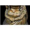 Image 9 : 11"x9" Classic Voluptuous Woman By Botero Bronze Marble Base Sculpture   13 LBS.