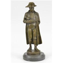 11"x5" Limited Edition French Commander Napoleon Bonaparte Bronze Sculpture Statue Milo   6 LBS.