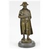 Image 1 : 11"x5" Limited Edition French Commander Napoleon Bonaparte Bronze Sculpture Statue Milo   6 LBS.