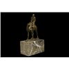 Image 2 : 9"x7" Signed Vienna Bronze Bergman Arab Man Riding Camel Bronze Sculpture Statue Decor   7 LBS.