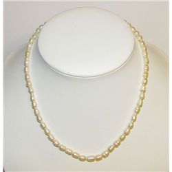 Vintage Baroque Pearl Necklace