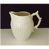 Image 1 : Belleek Limpet Pattern Pitcher. 3rd Green Mark