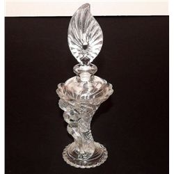 Vintage Perfume Bottle. Cherub with a Horn of Plenty