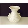 Image 1 : Irish Belleek Thistle Top Vase. Brown/Golden Mark. 1980