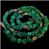 Image 1 : Vintage Green Malachite Necklace