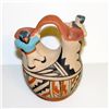 Image 1 : Vintage Native American Pueblo Pottery Wedding Vase