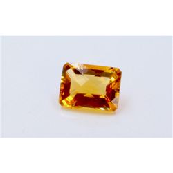 7.35  ct & up  CITRINE EMERALD  14X10MM