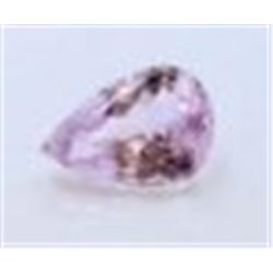 88.10 ct & up KUNZITE PEAR CUT faceted