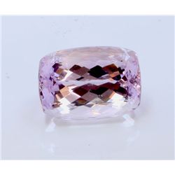 97.30 ct & up KUNZITE EMERALD CUT faceted