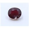 Image 1 : 21 ct & up Ruby Oval cut loose stone