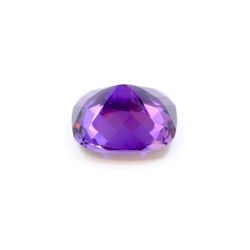 16 ct & up Amethyst Cushion Cut Loose Stone