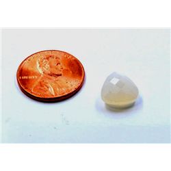 3 ct & up Chalcedony Pear Shaped Loose Stone (3.90)