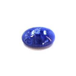 13 ct & up Cabuchon Tanzanite Oval Shaped Loose Stone (13.76)