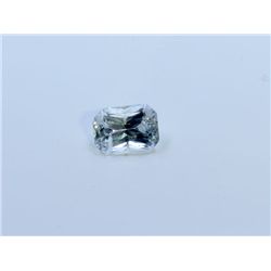 GIA Natural White Sapphire 4.44 ct No Heat