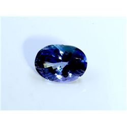 7 ct & up Tanzanite Oval Shaped ctw 7.00