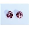 Image 1 : 3 ct & up Pink Zircon Round Shaped ctw 3.41 2Pcs