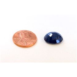 11 ct & up Natural Blue Sapphire Oval Shaped ctw 11.83