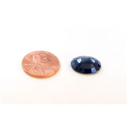 8 ct & up Natural Blue Sapphire Oval Shaped ctw 8.99