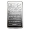 Image 1 : 10 oz Silver Bar - Johnson Matthey (New/JM Logo Reverse) - See more at: http://www.apmex.com/product