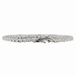 18k White Gold 6.26ct Diamond Bracelet