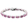 Image 1 : 14k Gold 17.01ct Sapphire .76ct Diamond Bracelet