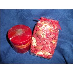 NEW CANDLE AND POPOURRI GIFT SET