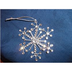 NEW SNOWFLAKE ORNAMENT