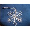 Image 1 : NEW SNOWFLAKE ORNAMENT