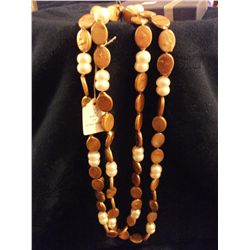 GENUINE FRESHWATER PEARL NECKLACE