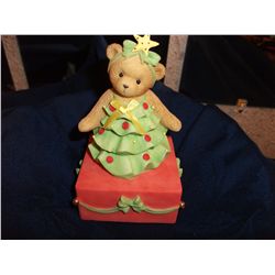 NEW CHERISHED TEDDIES "O CHRISTMAS TREE" MUSICAL ORNAMENT