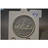 1950 Canadian silver dollar coin
