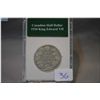 Image 1 : 1910 Canadian silver 50 cent coin in hard case.