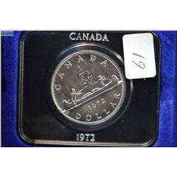 1972 Canadian dollar coin