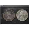 Image 2 : Two 1958 silver dollar coins