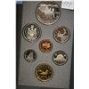 Image 1 : 1992 double dollar proof set featuring silver dollar commemorating the  Kingston to York stagecoach
