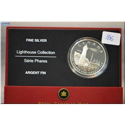 Lighthouse collection fine silver proof coin