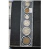Image 2 : Selection of cased Newfoundland coins including 1917 one cent, 1905 fifty cent, 1917 twenty five cen