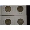 Image 4 : Lot of twelve silver American quarter coins