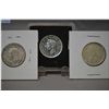 Image 2 : Three Canadian quarters including  1938, 1944 and 1967