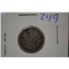 Image 1 : 1858 Canadian silver ten cent coin
